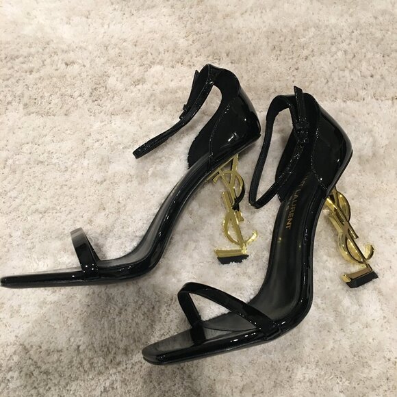 Saint Laurent Opyum Heeled Sandals 39 - Picture 2 of 6